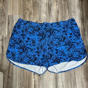 Columbia Women's Pleasant Creek Stretch Shorts Blue Toucanical Sz 3XL